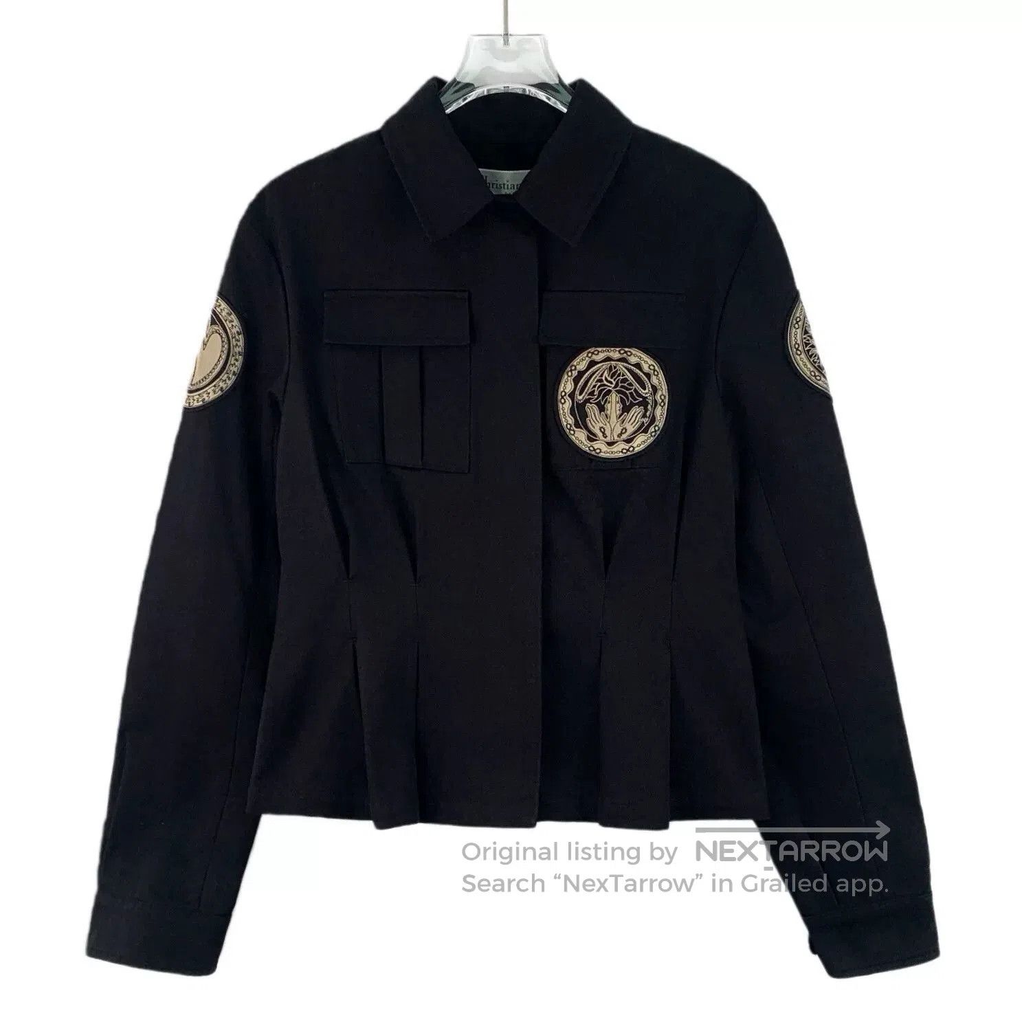 Dior Dior Black Badge Embroidery Cotton Jacket. Size S / US 4 / IT 40 - 1 Thumbnail