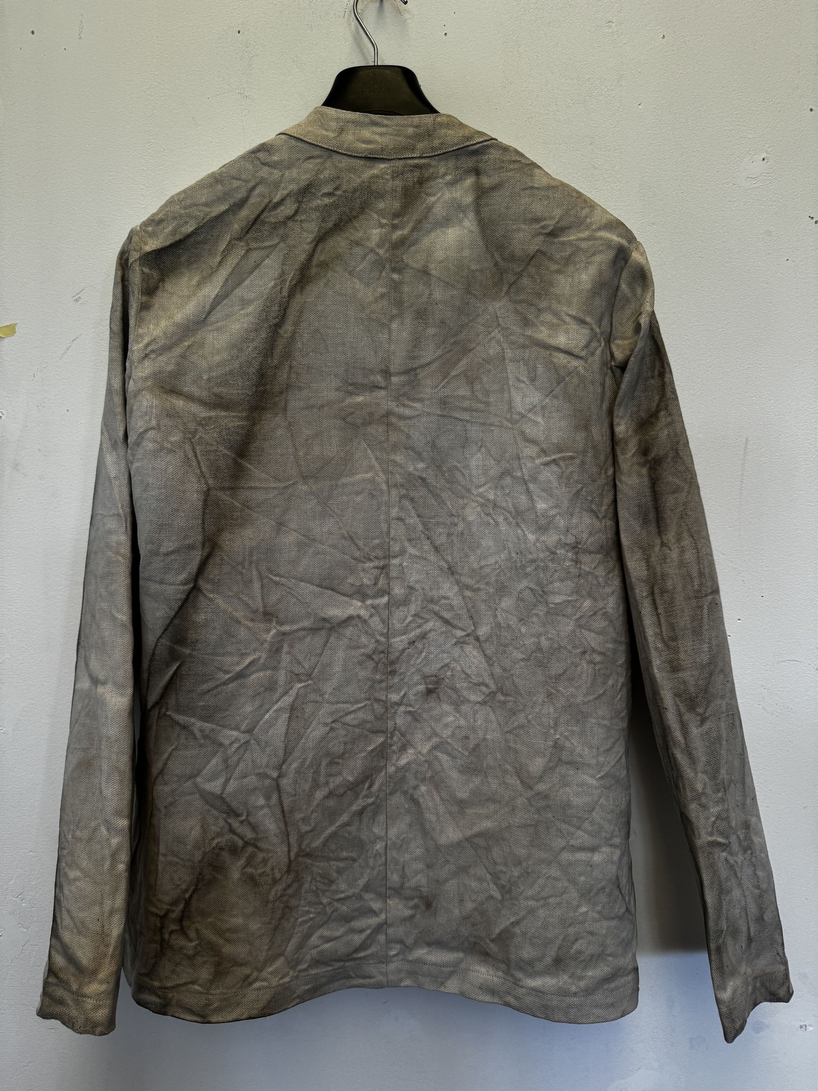 Mavranyma Hand-dyed linen jacket Size 48R - 4 Thumbnail