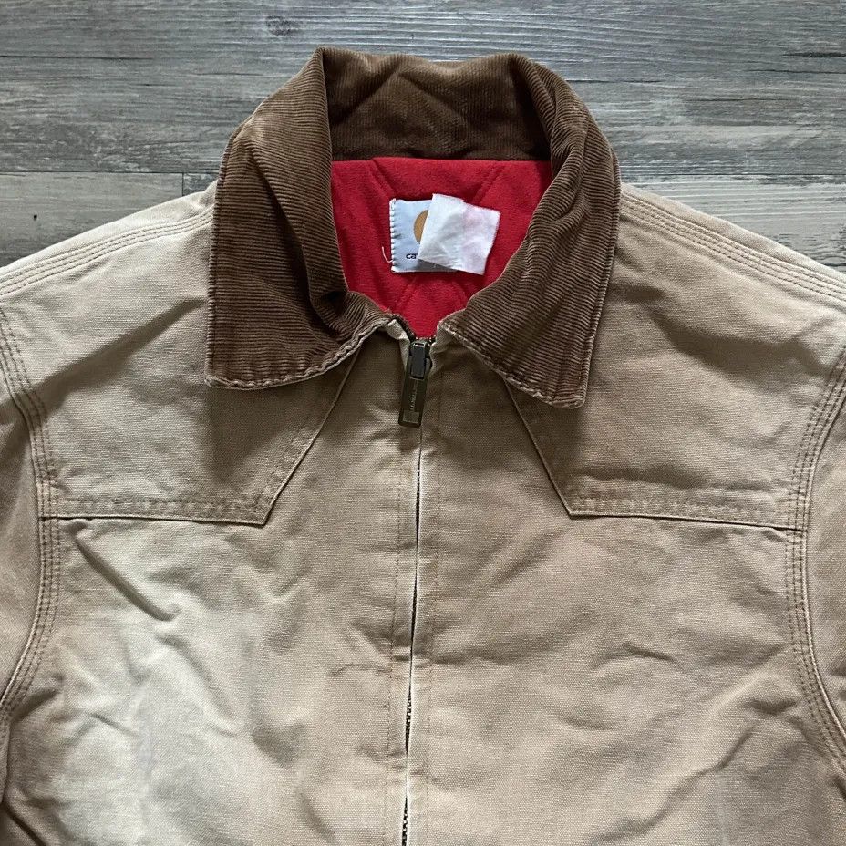 Carhartt Vintage Carhartt J13 BRN Santa Fe Red Duck Lining Jacket Size US S / EU 44-46 / 1 - 3 Thumbnail