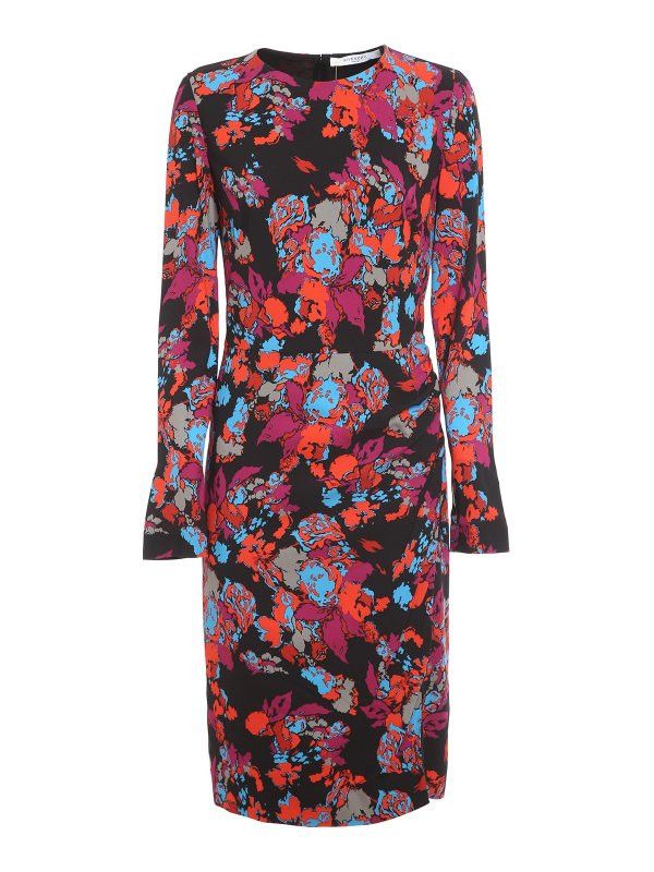 Givenchy o1y0925 Midi Dress in Multicolor Size M / US 6-8 / IT 42-44 - 1 Thumbnail