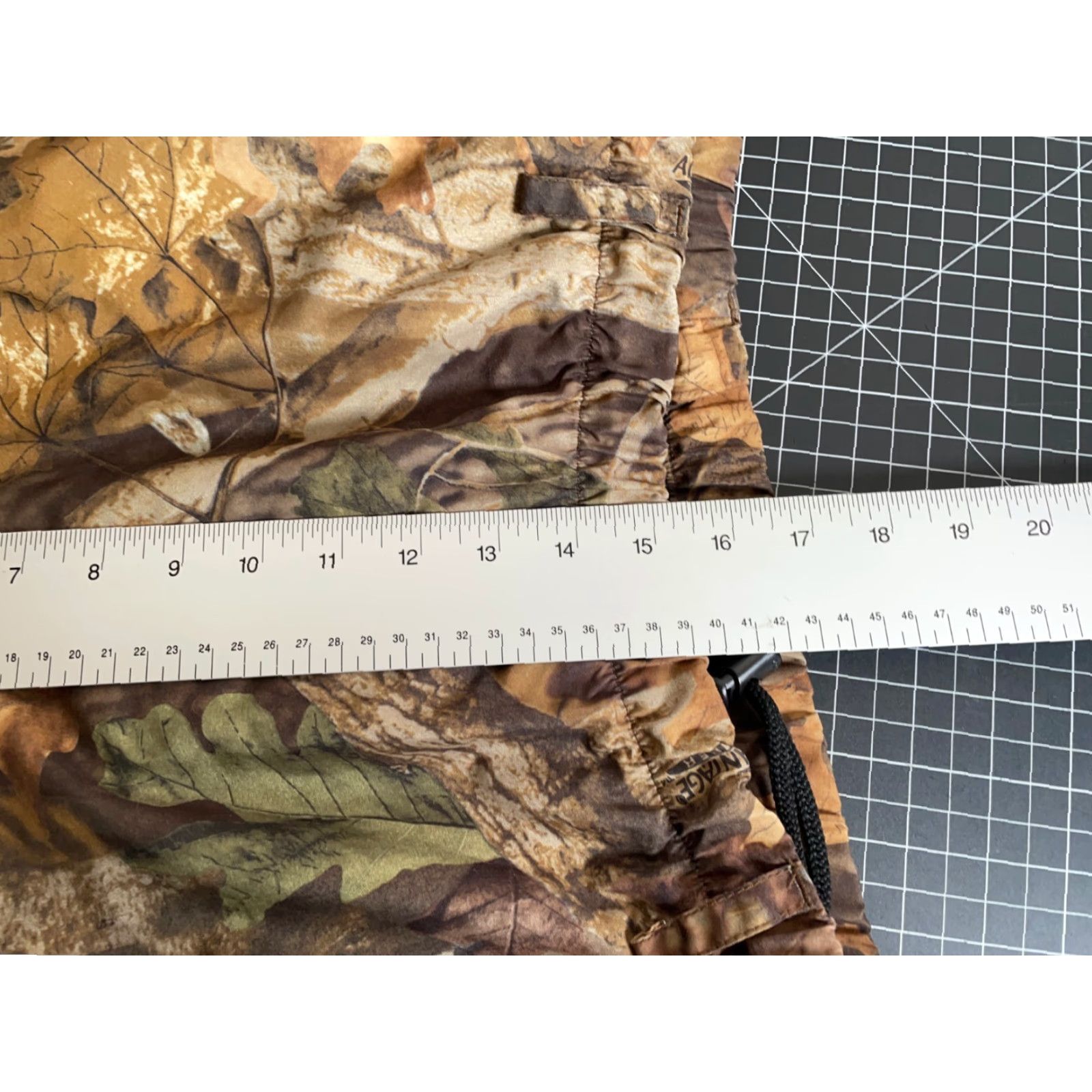 Vintage RedHead Goretex Camo Drawstring Hunting Pants Men's 2XL Brown Camouflage Lined Size US 38 / EU 54 - 7 Thumbnail