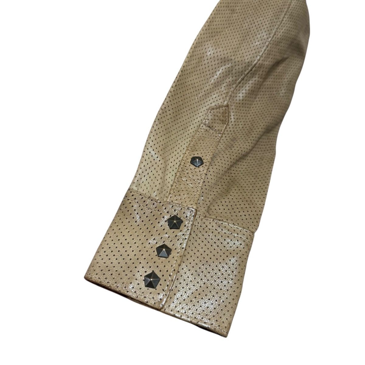 Isamu Katayama Backlash Isamu Katayama Backlash Perforated Leather Western Shirt Size US S / EU 44-46 / 1 - 10 Thumbnail