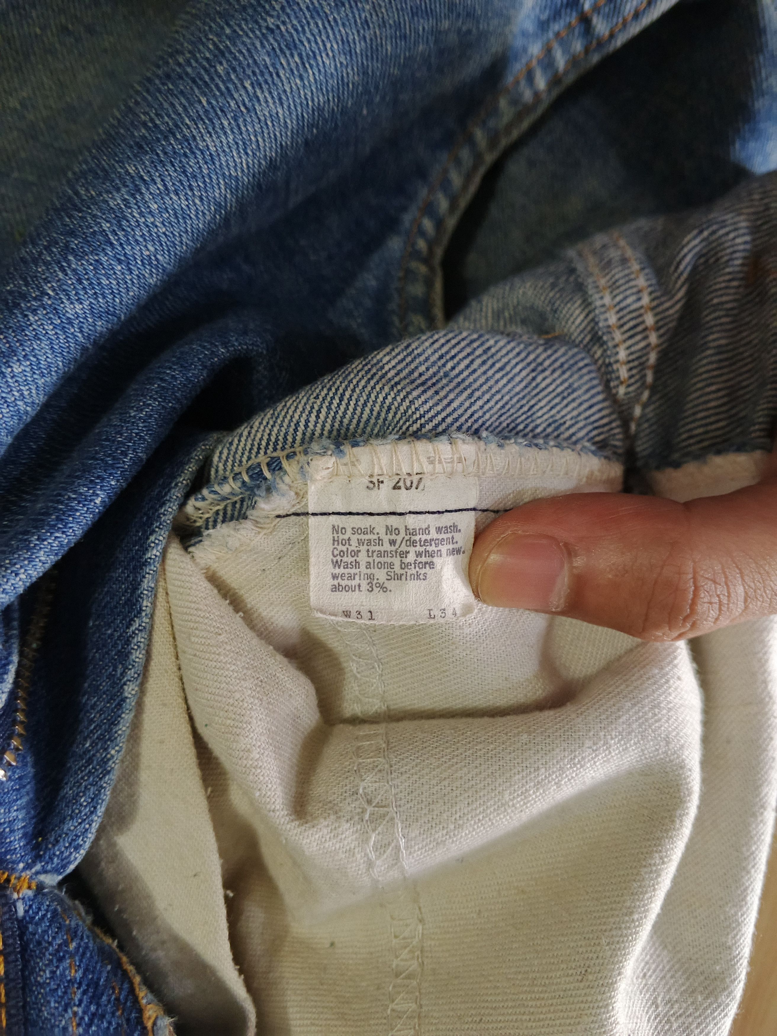 Levi's Vintage 80s Levis Orange Tab Size US 30 / EU 46 - 7 Thumbnail