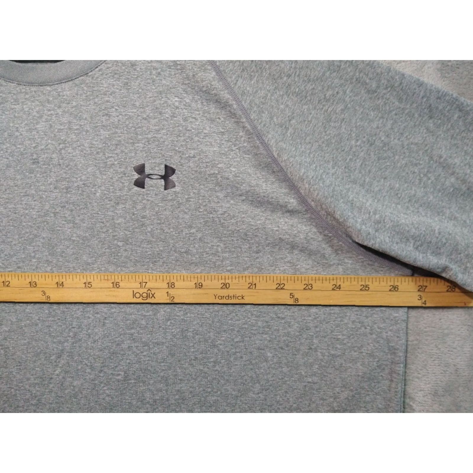 Under Armour Under Armour Shirt Mens 2XL Gray Loose HeatGear Short Sleeve Crew Neck Shirt 2XL Gray HeatGear Short Sleeve Crew Neck Mens Under Armour HeatGear Shirt Size US XXL / EU 58 / 5 - 4 Thumbnail