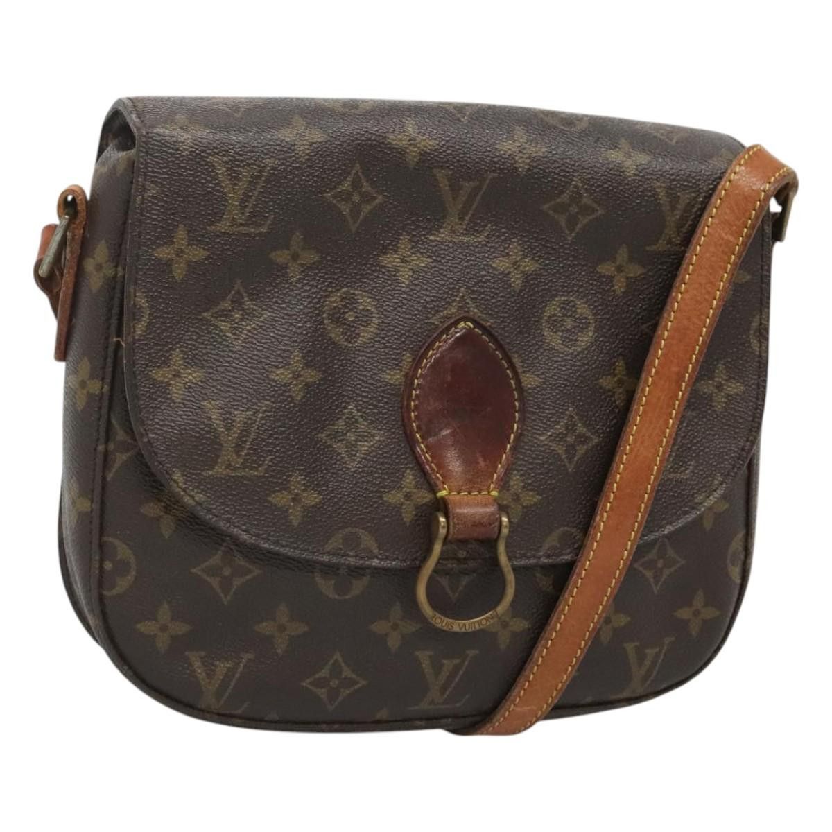 Louis Vuitton LOUIS VUITTON Monogram Saint Cloud GM Shoulder Bag M51242 Size ONE SIZE - 1 Thumbnail