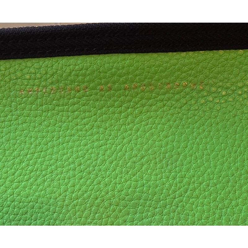 Other Ampersand as Apostrophe X Pouch Clutch Neon Green NWT Size ONE SIZE - 2 Thumbnail