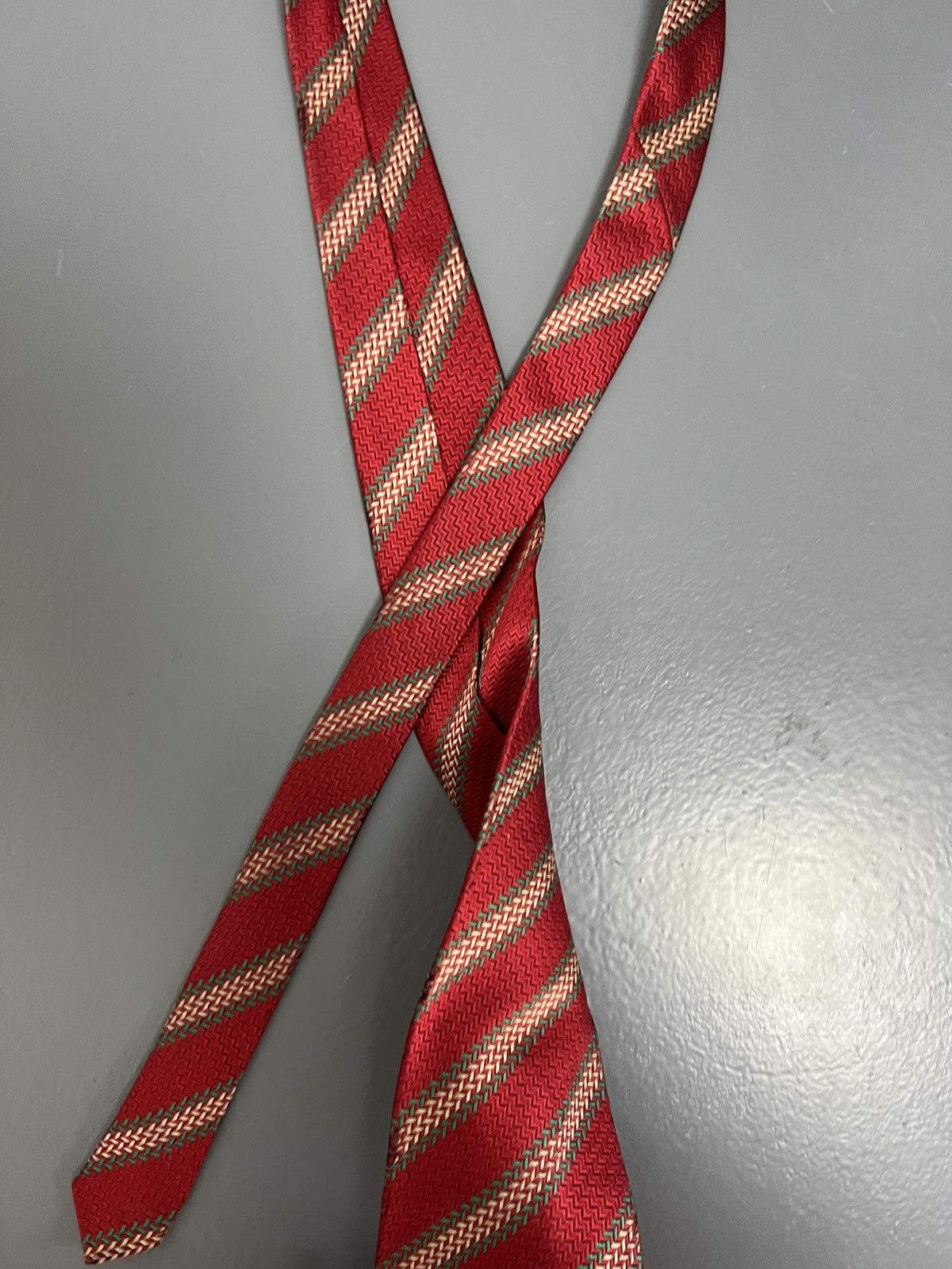 Bally Vintage Bally Switzerland 100% Silk Necktie Luxury Italy Size ONE SIZE - 12 Thumbnail