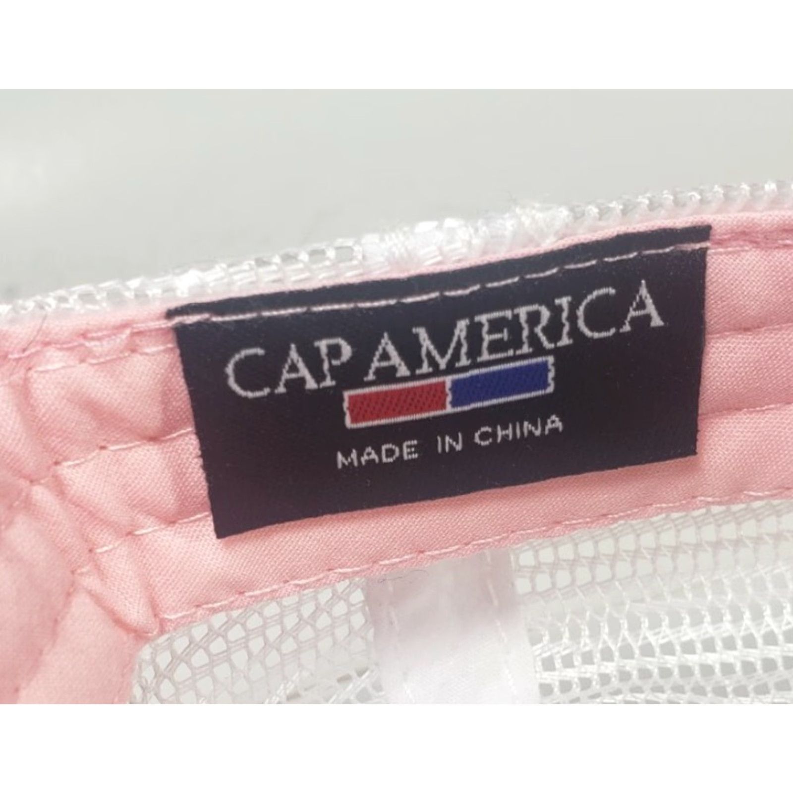 Pinko Cap America Maxyield Cooperative Hat Baseball Cap Cotton Canvas Pink Adjustable Unisex Adults 5 Panel Casual Workwear America Farming Theme 90s? Size ONE SIZE - 8 Thumbnail