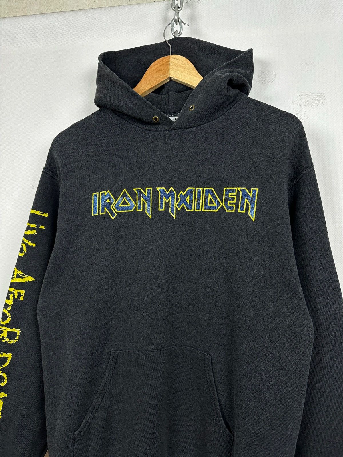 Band Tees 2003 Vintage Iron Maiden Live After Death Faded Band T-Shirt Size US M / EU 48-50 / 2 - 6 Thumbnail