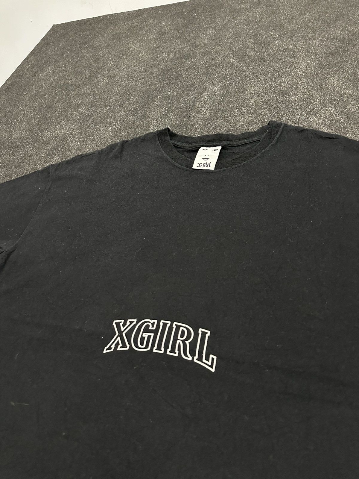 X-Girl X-Girl Minimal Arch Logo Boxy T-Shirt Size ONE SIZE - 4 Thumbnail
