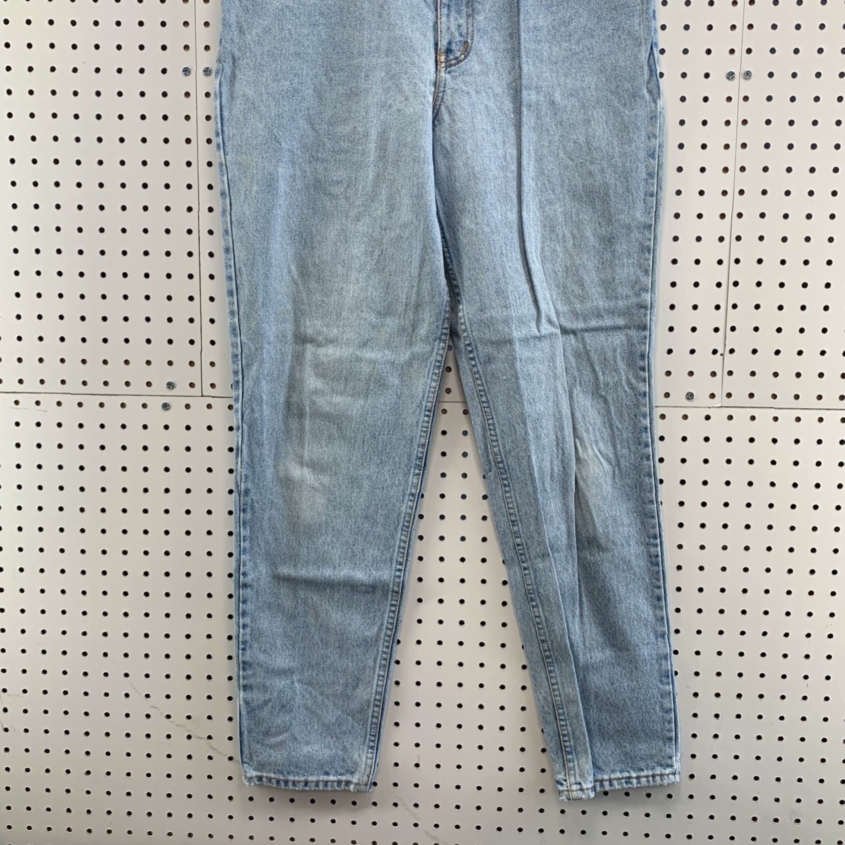 Denime VINTAGE Lawmen Jeans Womens 32x31 Light Wash Denim Embroidered Pocket Tapered Jeans Size 24" / US 00 / IT 34 - 7 Thumbnail
