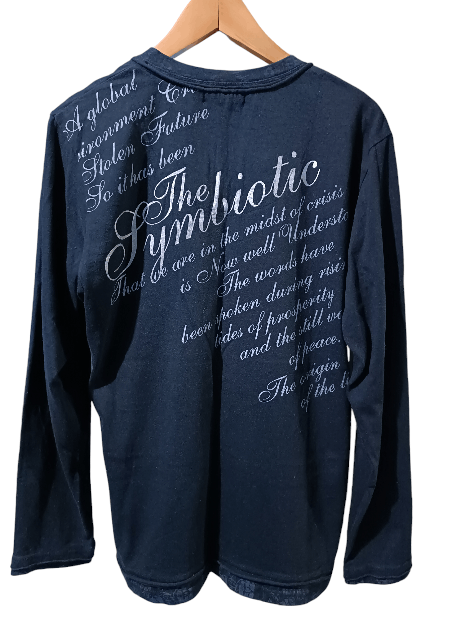 Japanese Brand Double Layer Poem T-shirt Size US M / EU 48-50 / 2 - 4 Thumbnail