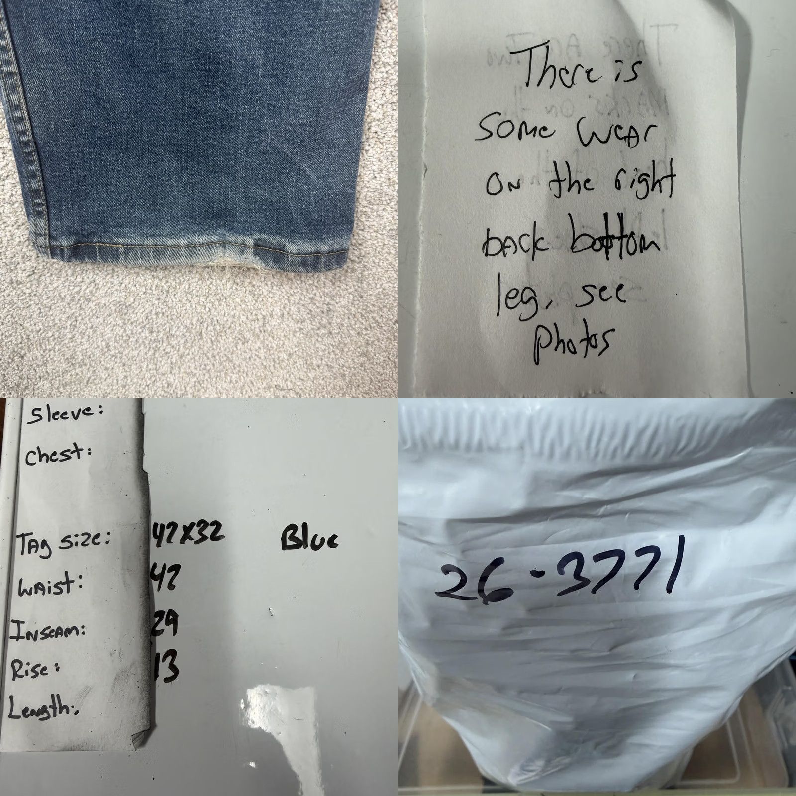 Wrangler Wrangler Performance Series Jeans 42x29 Jeans Blue 5-Pocket Denim Regular Mens Vintage? No Size US 42 / EU 58 - 9 Thumbnail