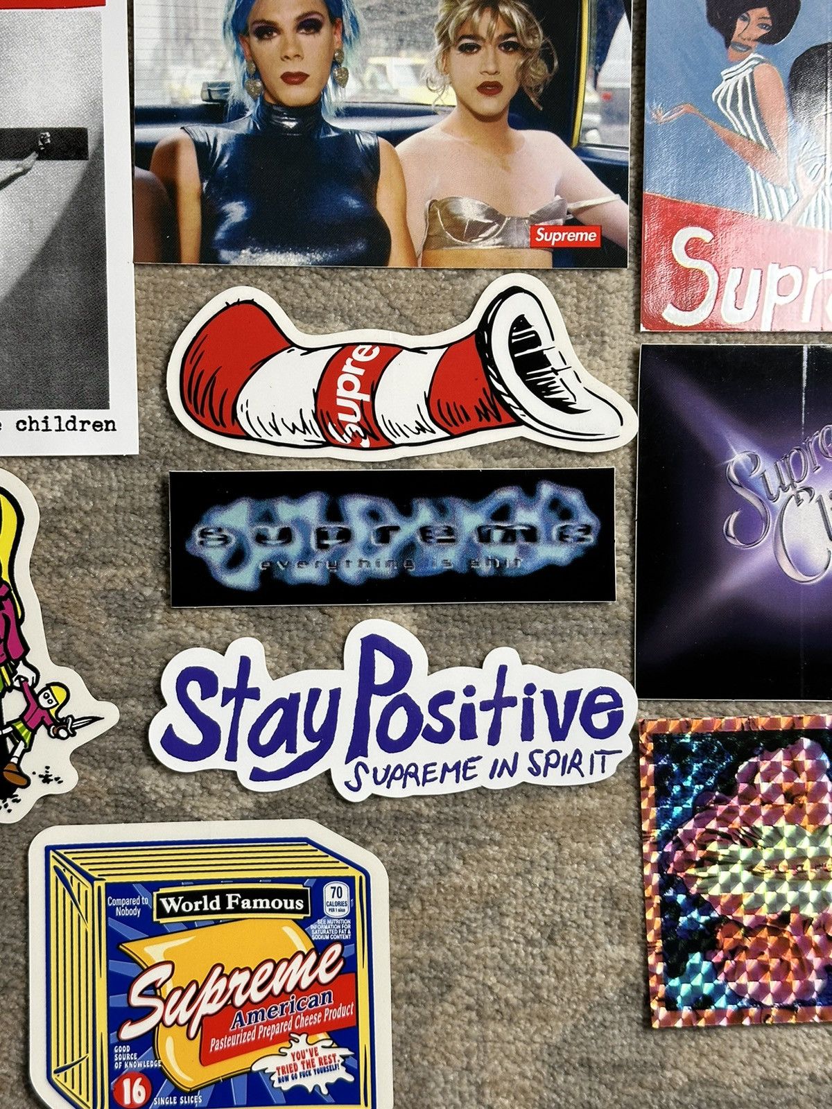 Supreme 10x Supreme Stickers Lot Size ONE SIZE - 4 Thumbnail