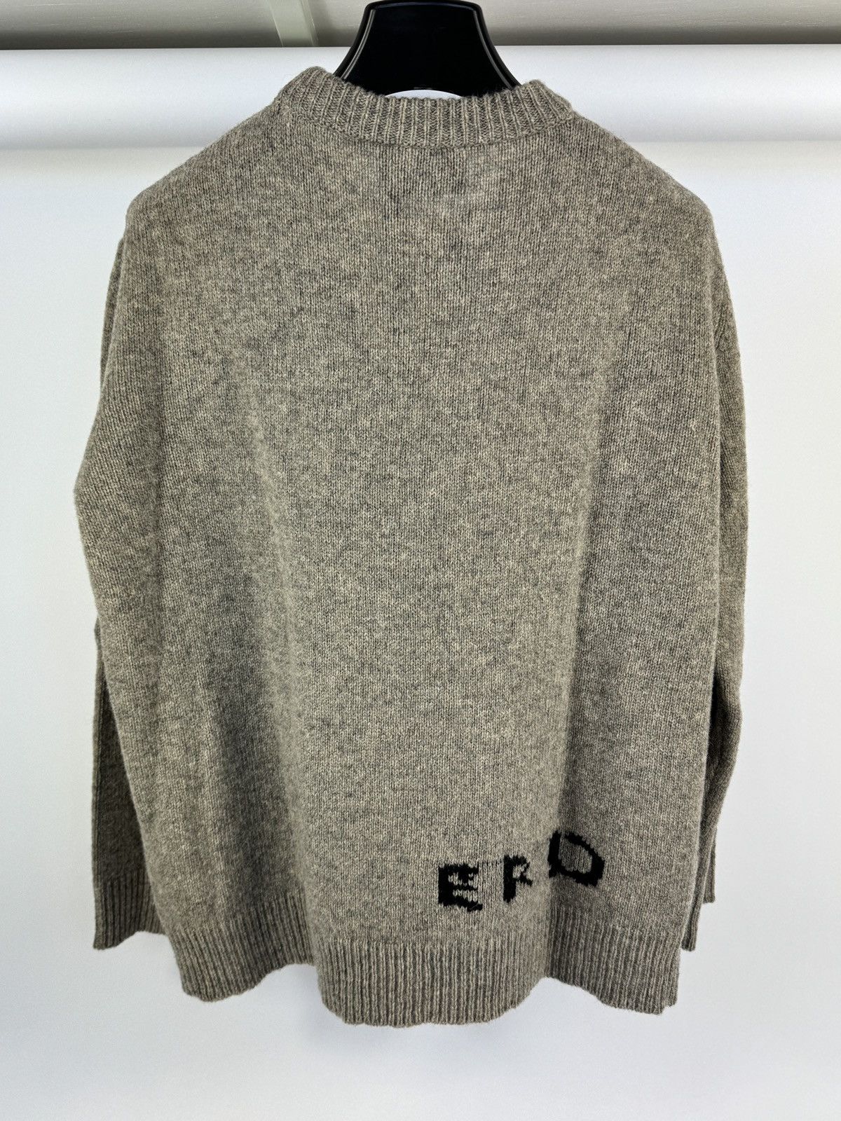 Enfants Riches Deprimes Come Live With Me Embroidered Intarsia Wool Sweater Size US XL / EU 56 / 4 - 2 Thumbnail