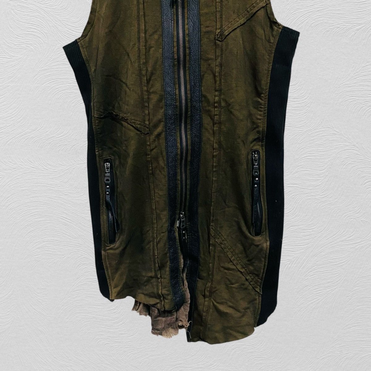 Le Grande Bleu (L.G.B.) Midas vest hooded japanese brand LGB style Size US S / EU 44-46 / 1 - 4 Thumbnail