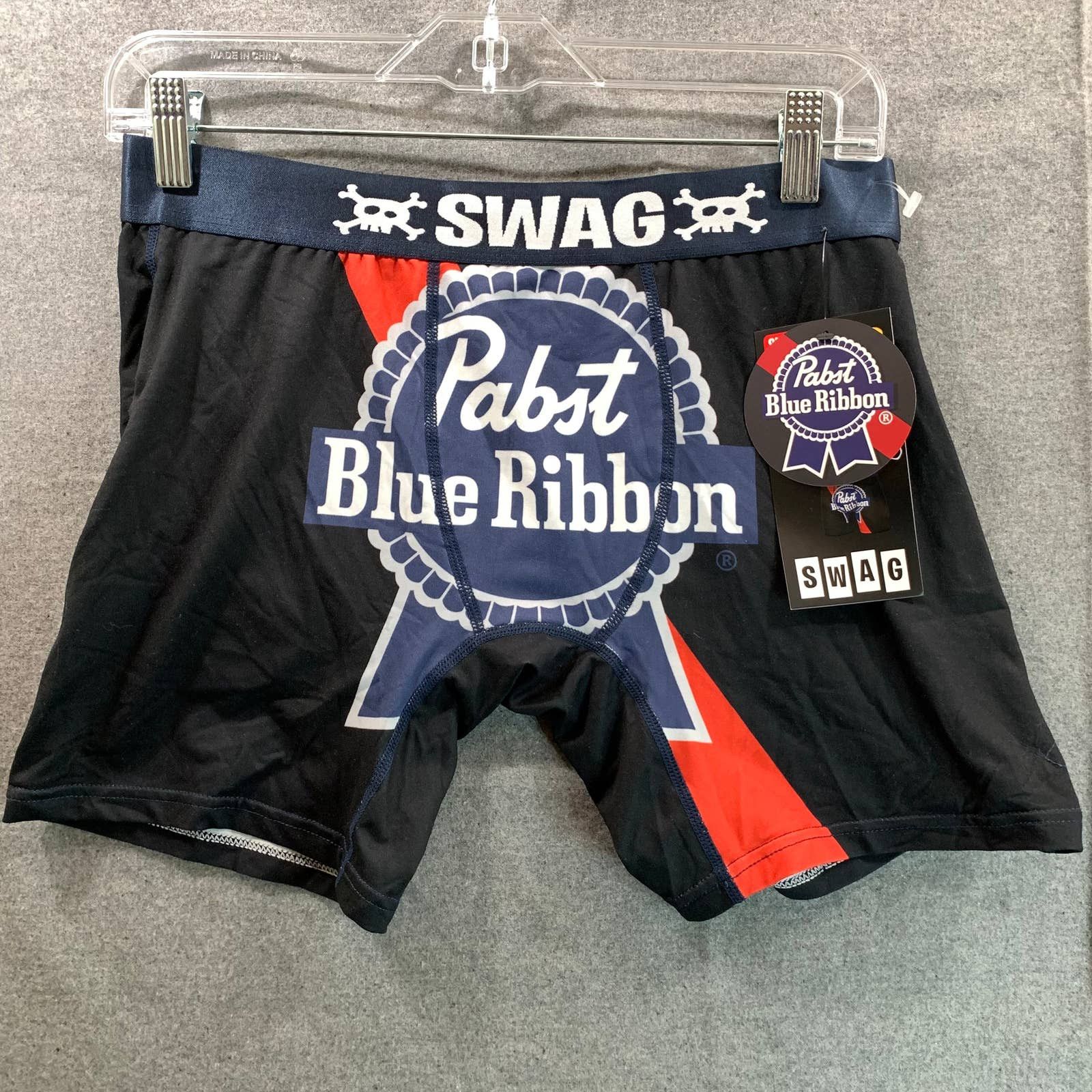 Pabst Blue Ribbon Label Swag Boxer Briefs