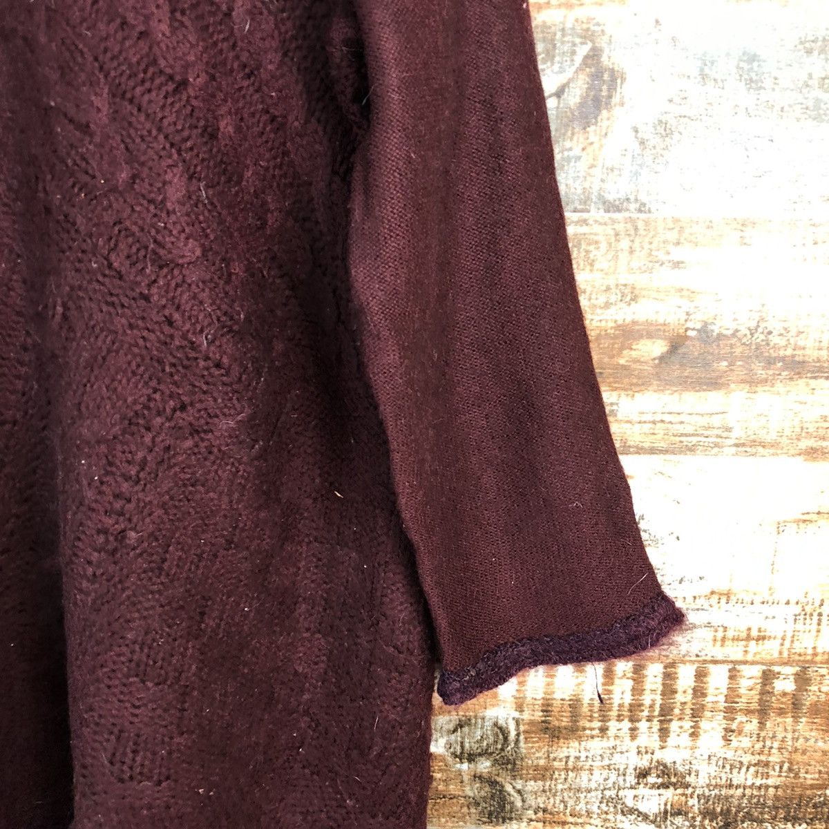 Homespun Knitwear Japan streetwear Purple Knitwear #A1259 Size M / US 6-8 / IT 42-44 - 8 Thumbnail