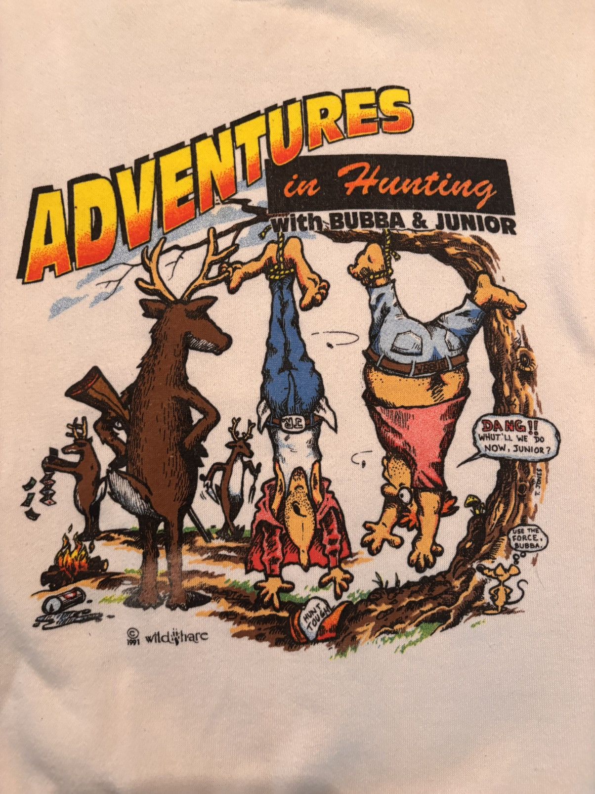 Delta × Other × Vintage Vintage 90s bubba & junior sweatshirt Size US XL / EU 56 / 4 - 3 Thumbnail