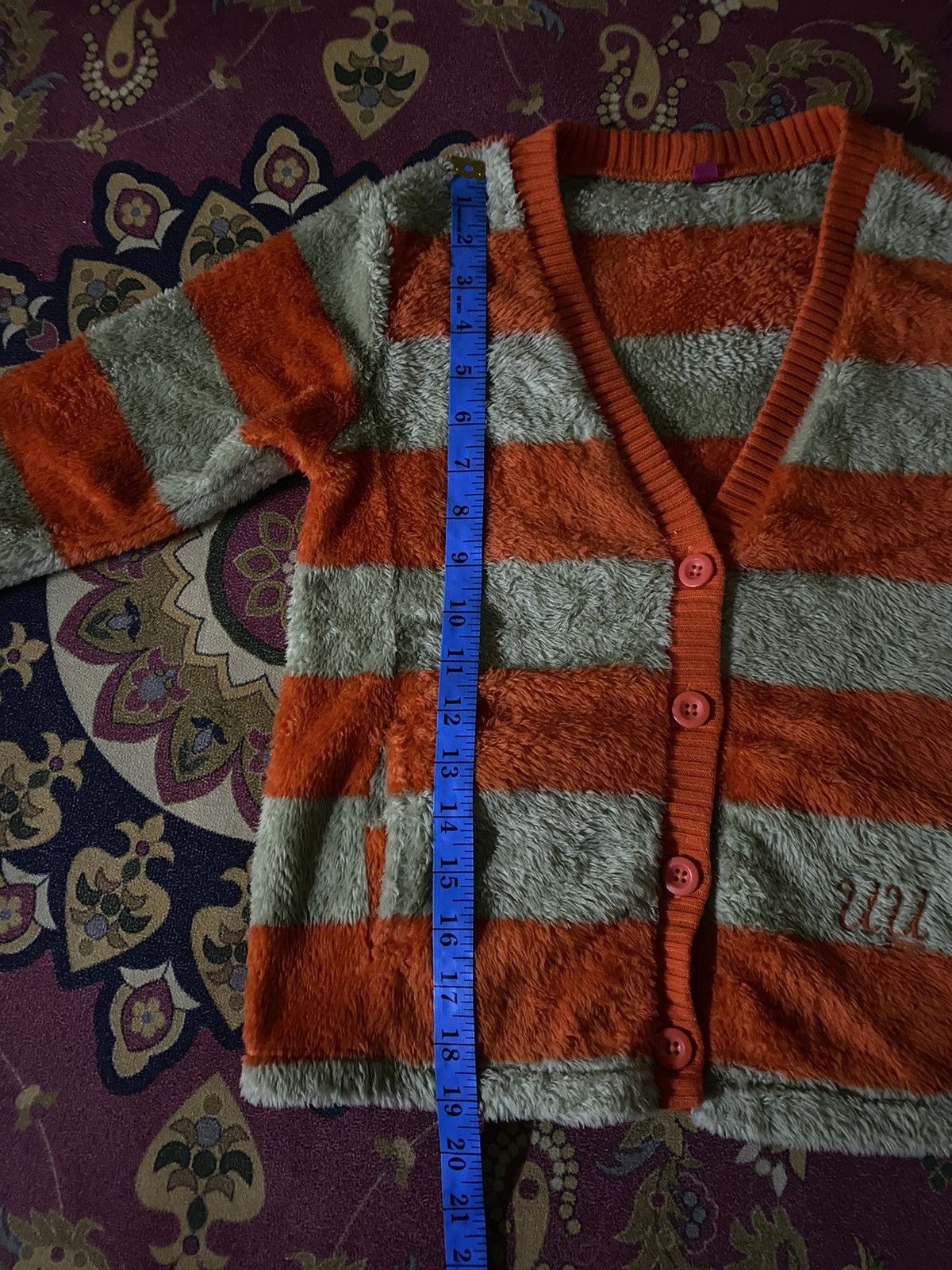 Japanese Brand × Undercover × Uniqlo Uniqlo X Undercover Striped Cardigan Kids Size US XS / EU 42 / 0 - 12 Thumbnail