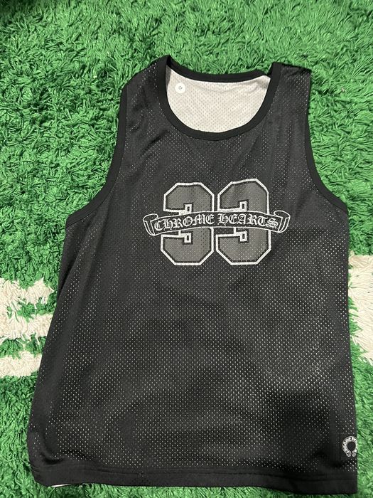 Chrome Hearts Chrome hearts reversible basketball jersey | Grailed