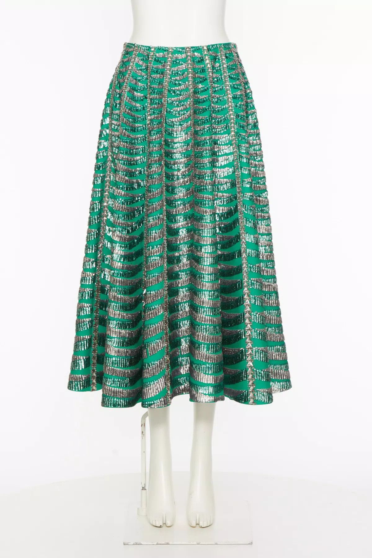 Valentino o1s1wg111125 Midi Skirt in Multicolor Size S / US 4 / IT 40 - 1 Thumbnail