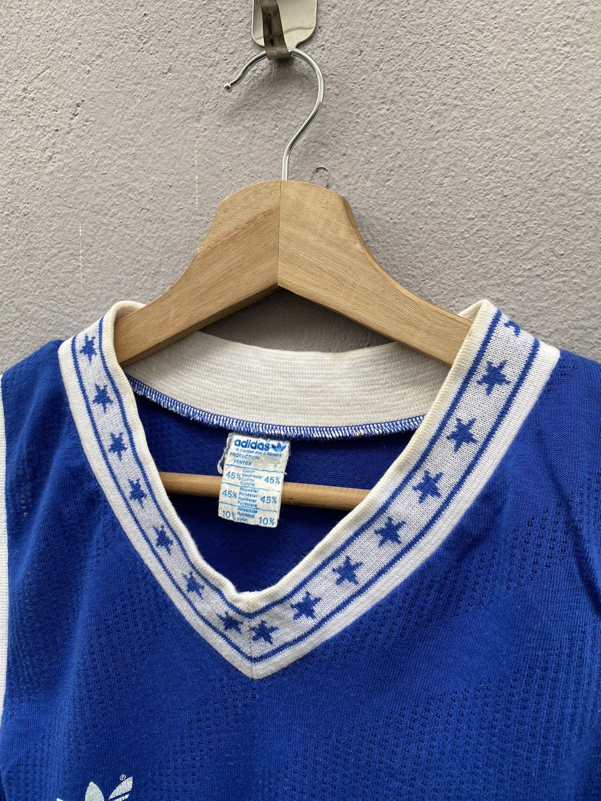 Adidas Vintage RARE 1970’s OG ADIDAS Production Ventex “France” Size US S / EU 44-46 / 1 - 3 Thumbnail