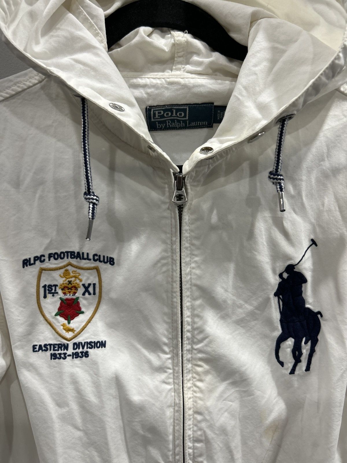 Polo Ralph Lauren × Vintage Vintage Polo Ralph Lauren Light Jacket Football Club Size US M / EU 48-50 / 2 - 2 Thumbnail