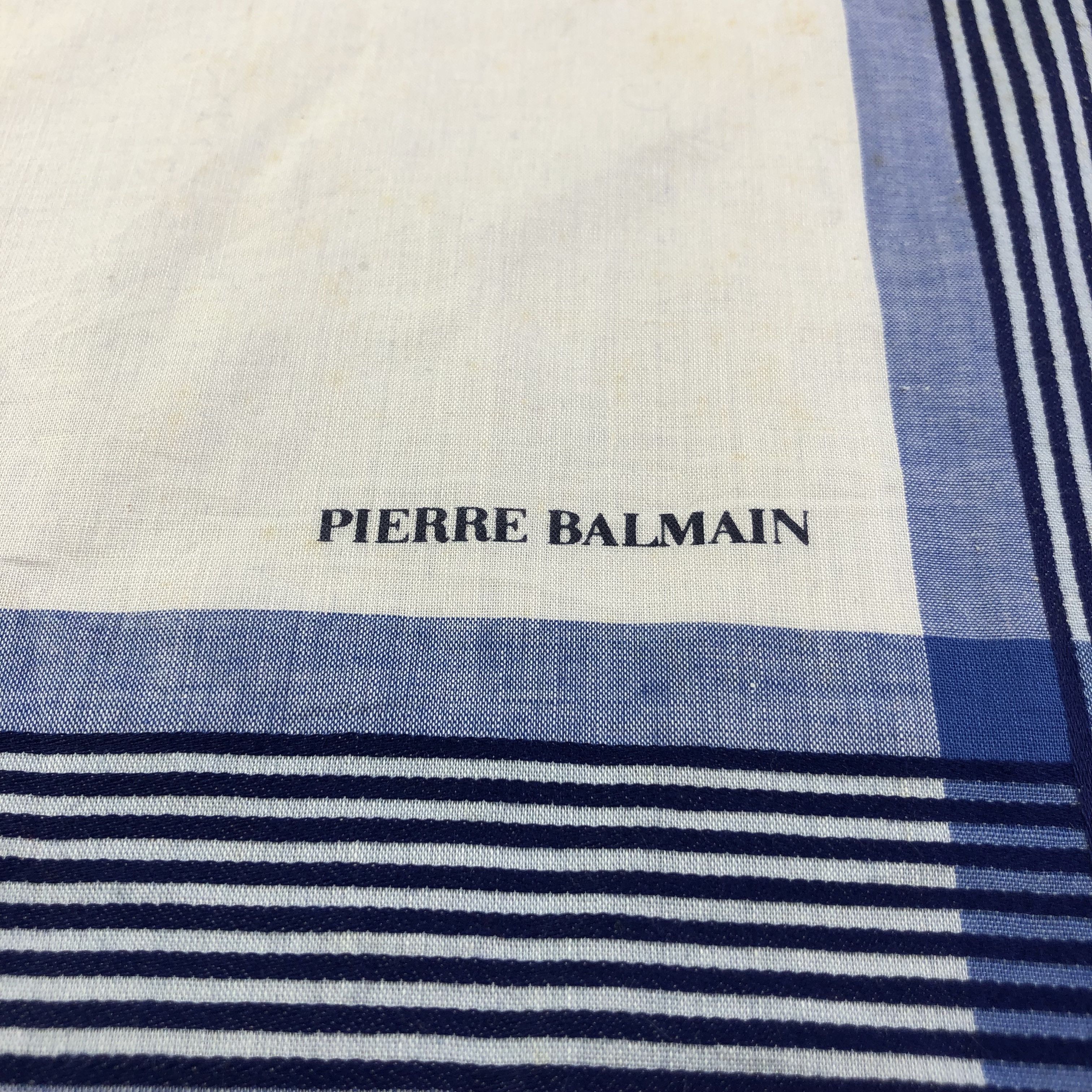 Pierre Balmain Pierre Balmain Handkerchief Neckerchief Bandana H2191 Size ONE SIZE - 4 Thumbnail