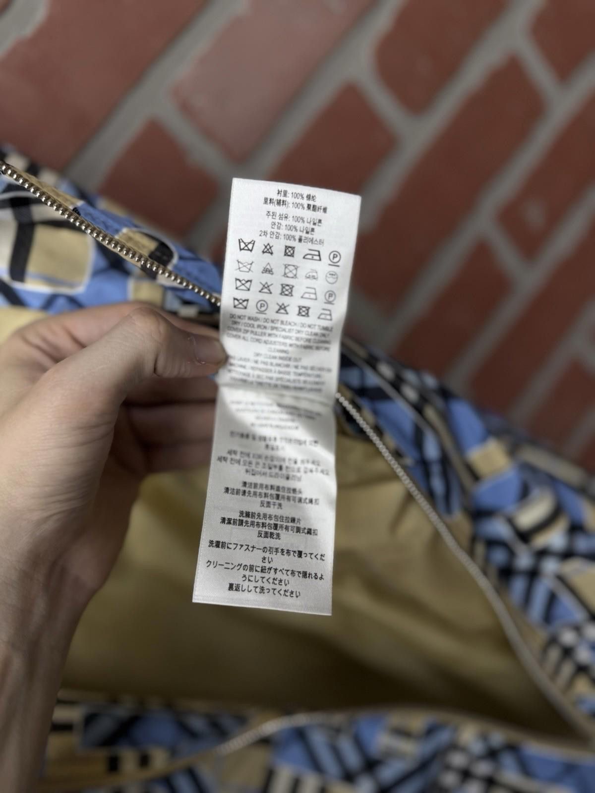 Burberry BURBERRY LONDON ZIP UP JACKET NYLON BLUE SIZE (XS) AUTHENTIC Size US XS / EU 42 / 0 - 12 Thumbnail