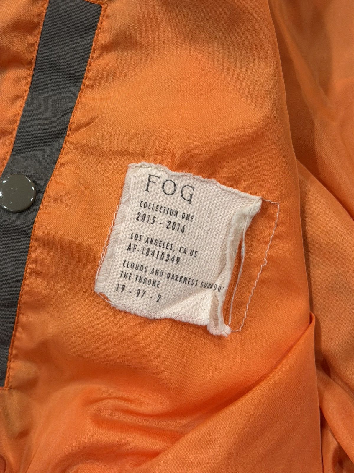 Fear of God Fear of God Collection One Olive Green Bomber Jacket Size US L / EU 52-54 / 3 - 10 Thumbnail