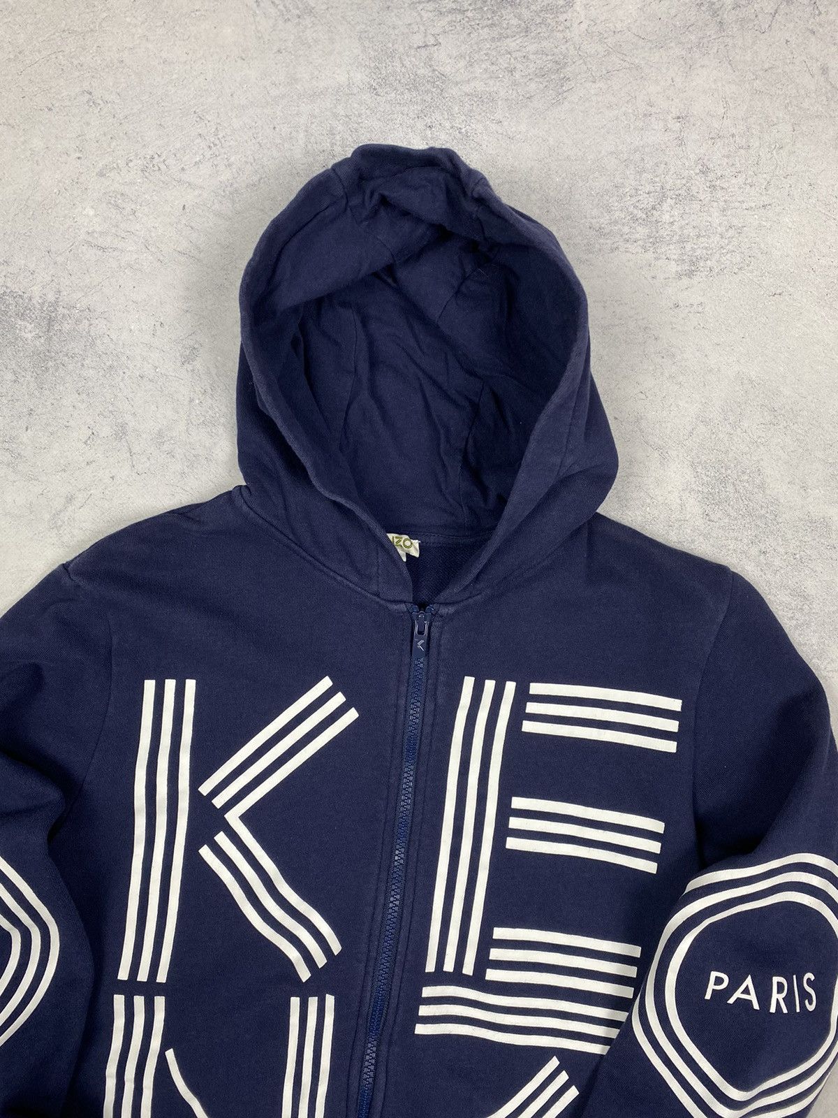 Kenzo Kenzo Kids Big Logo Zip Hoodie Size US XS / EU 42 / 0 - 5 Thumbnail