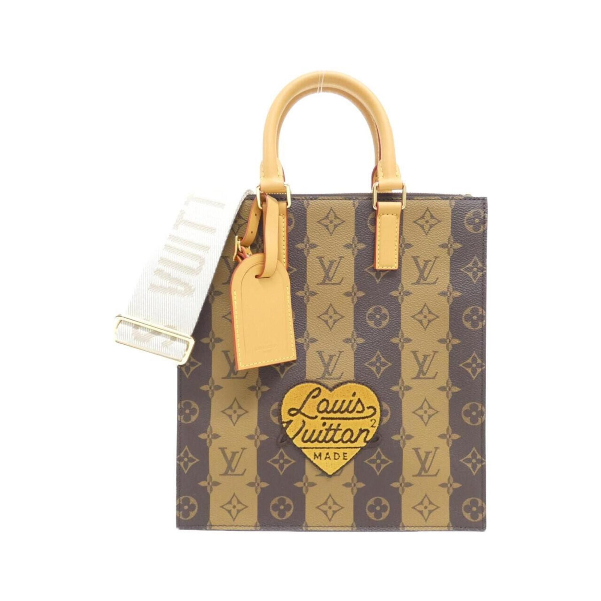 Louis Vuitton Monogram Stripe (LV Squared) Sac Plat Messenger