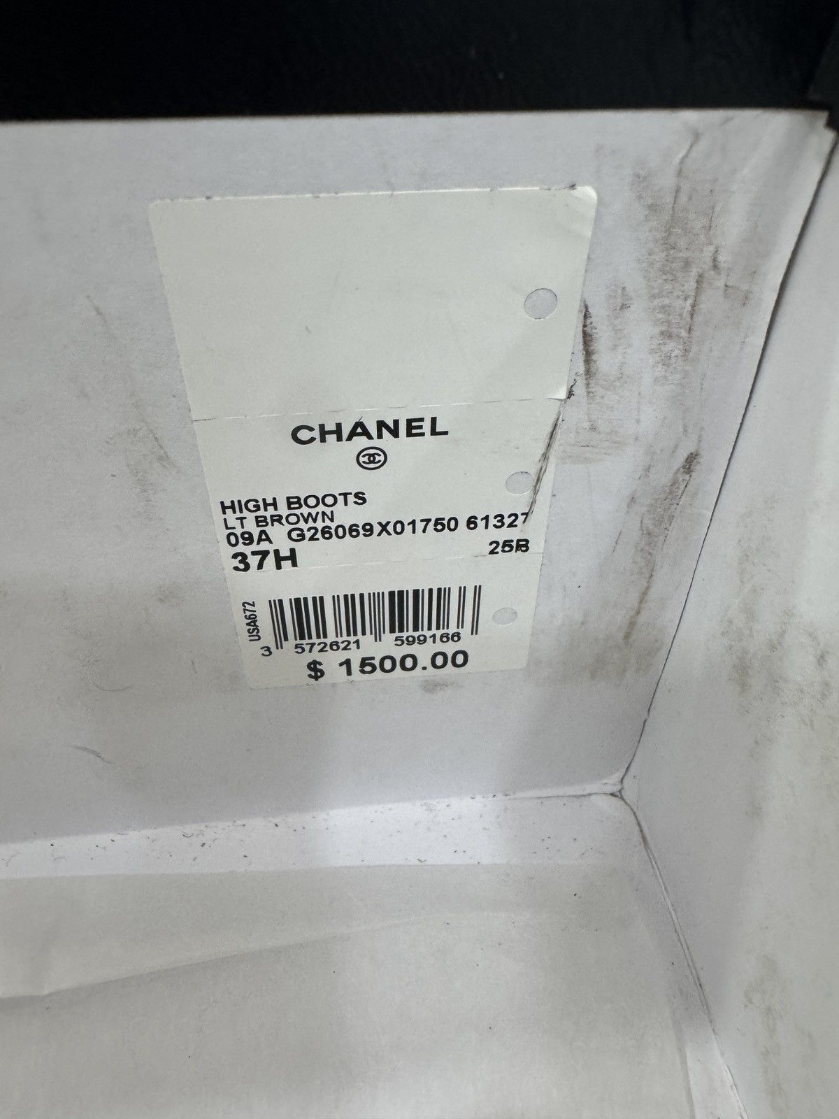 Chanel Chanel Light Brown High Boots Size US 5 / IT 35 - 7 Thumbnail