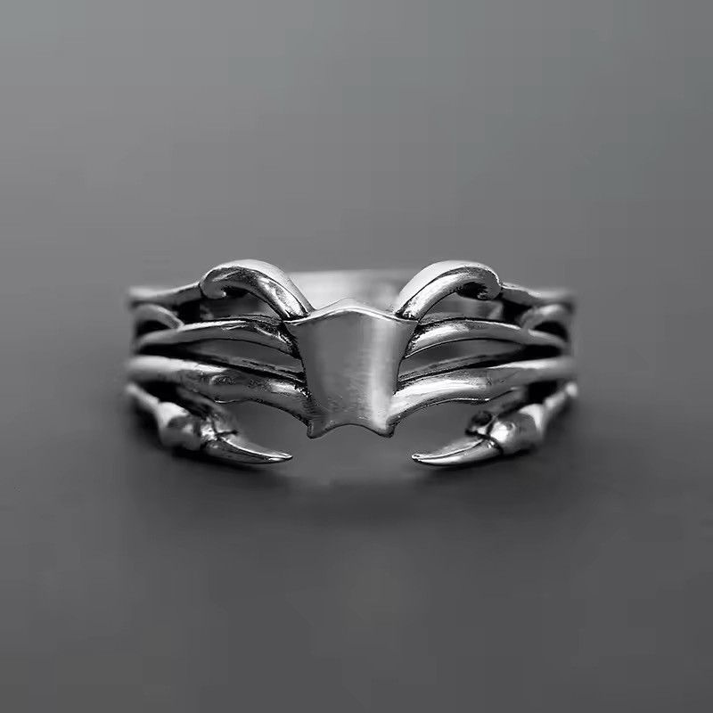 Other Vintage Hollow Pattern Cuff Resizeable Finger Ring Size ONE SIZE - 2 Thumbnail