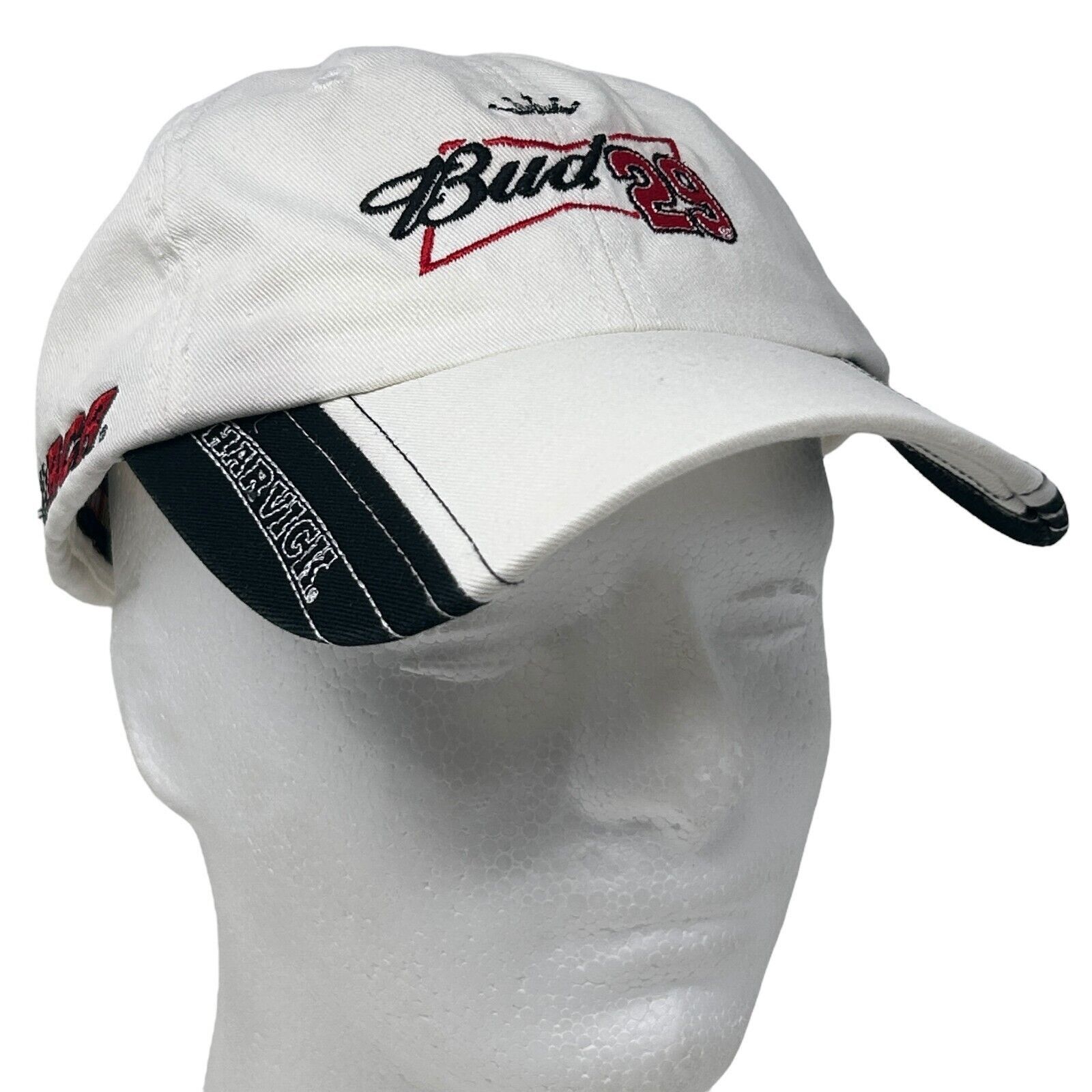 Other Budweiser Kevin Harvick NASCAR Dad Hat Baseball Cap Size ONE SIZE - 9 Thumbnail