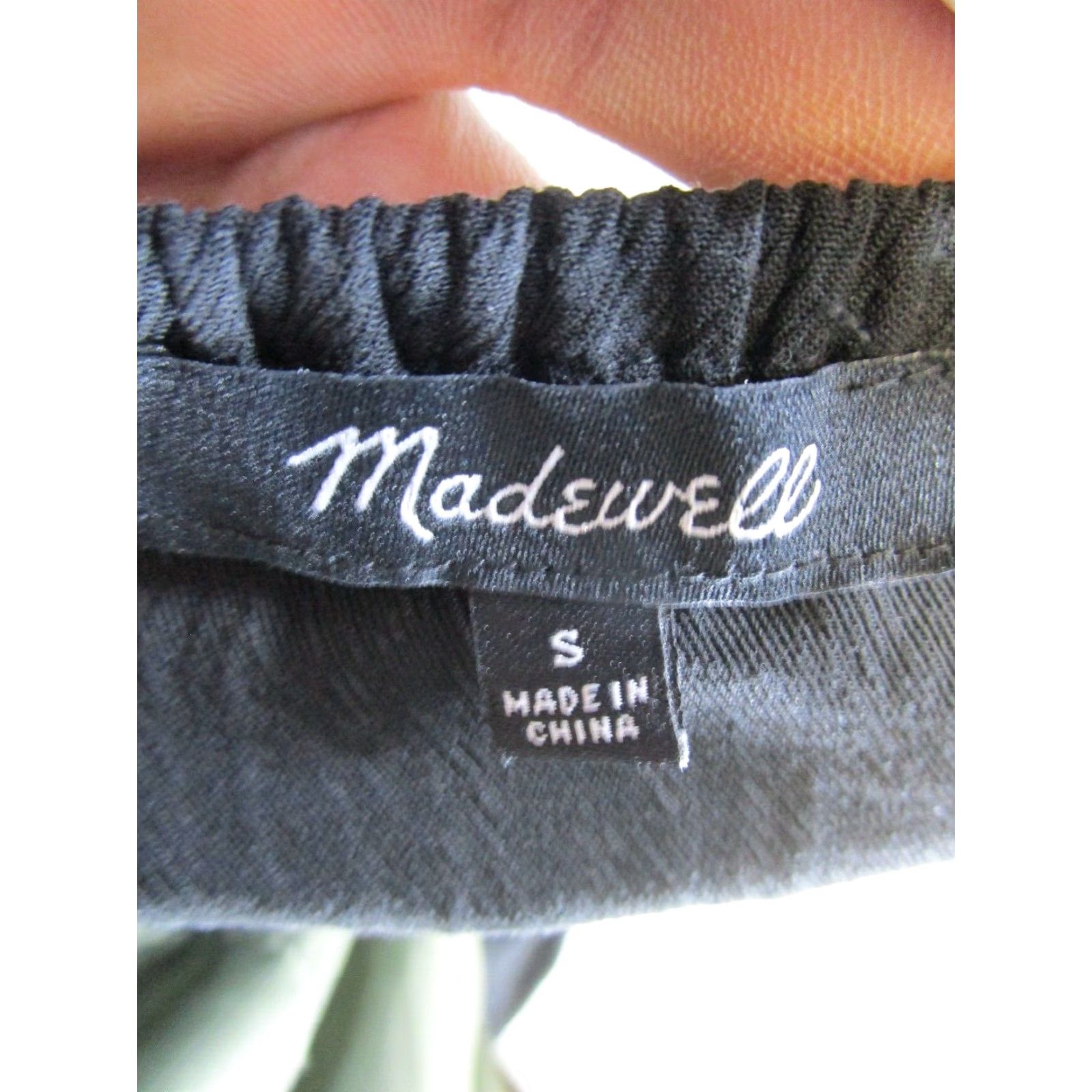 Madewell Madewell Jumpsuit Black Womens Small Size 28" / US 6 / IT 42 - 4 Thumbnail