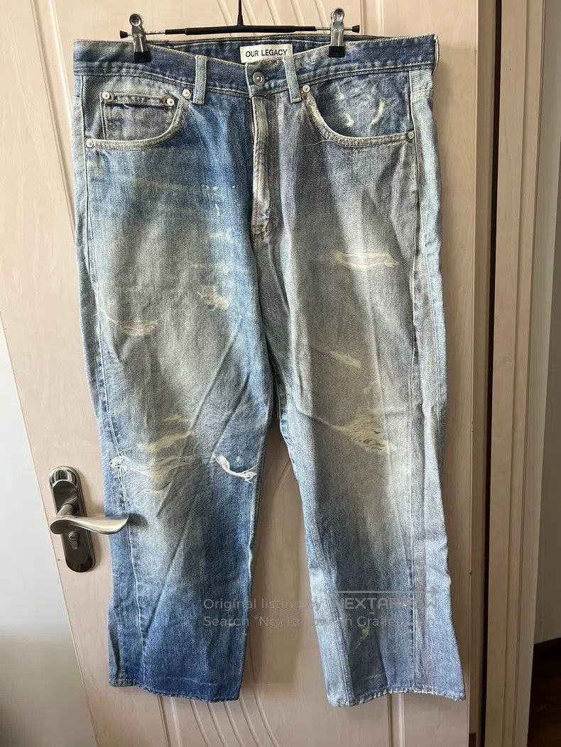 Our Legacy Our Legacy Washable, color-matched, loose-fit straight-leg Size US 34 / EU 50 - 1 Thumbnail