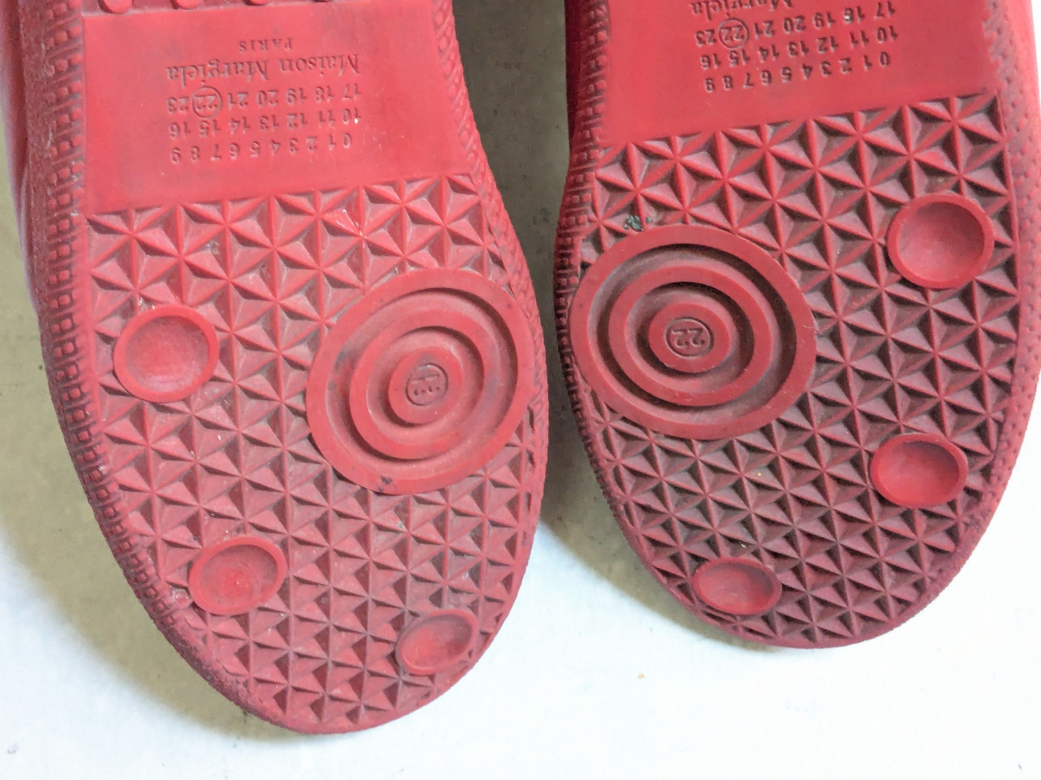 Maison Margiela Maison Margiela Future Sneakers Red 12 45 High Tops Leather Size US 12 / EU 45 - 18 Thumbnail