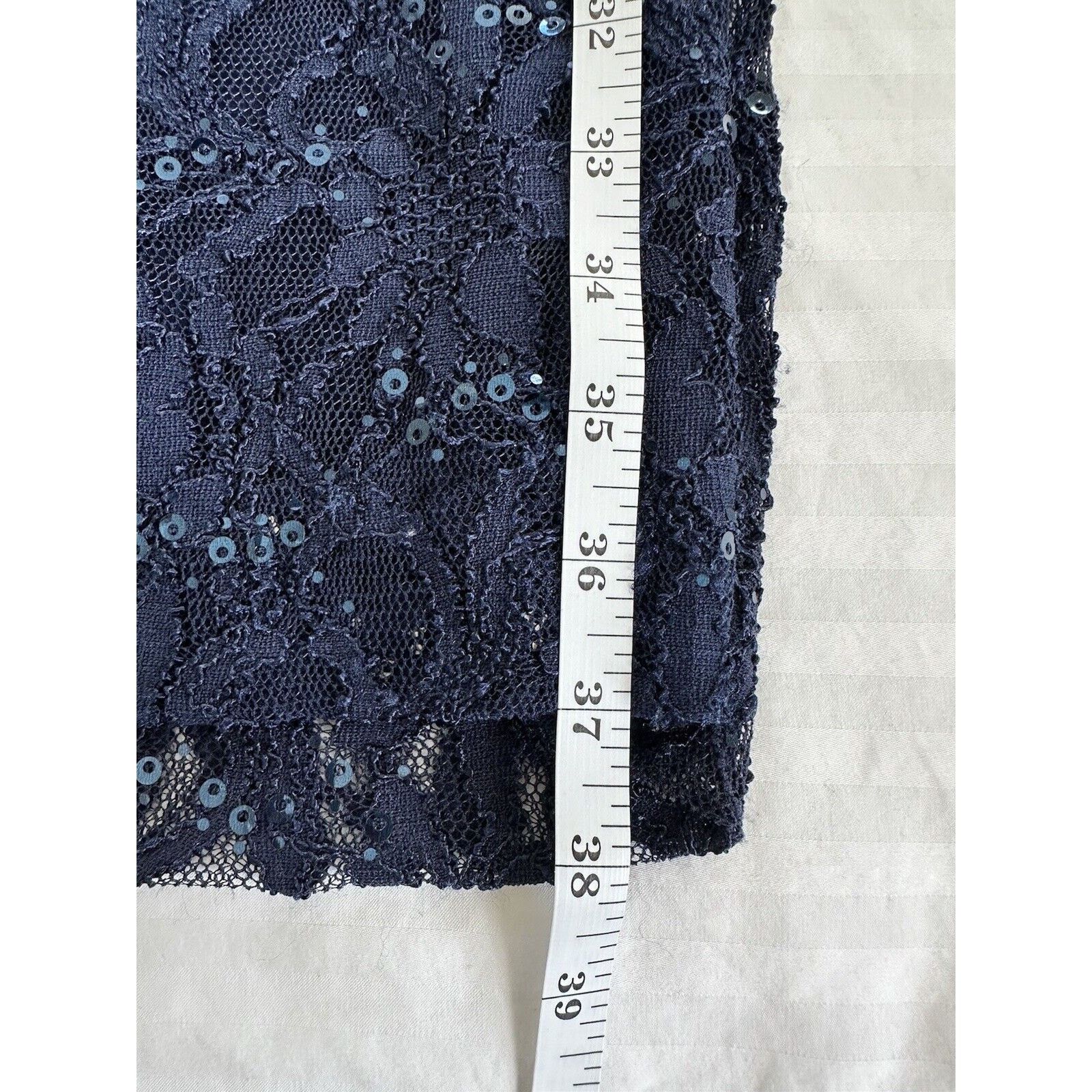 Ralph Lauren Ralph Lauren Blue Sequin Cocktail Dress Size 2 NWT Size XS / US 0-2 / IT 36-38 - 17 Thumbnail