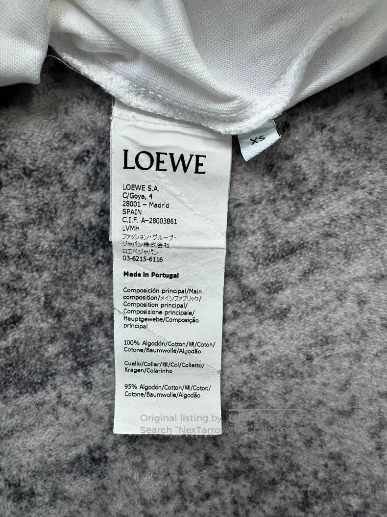 Loewe Loewe White embroidered logo short-sleeve Size XS / US 0-2 / IT 36-38 - 6 Thumbnail