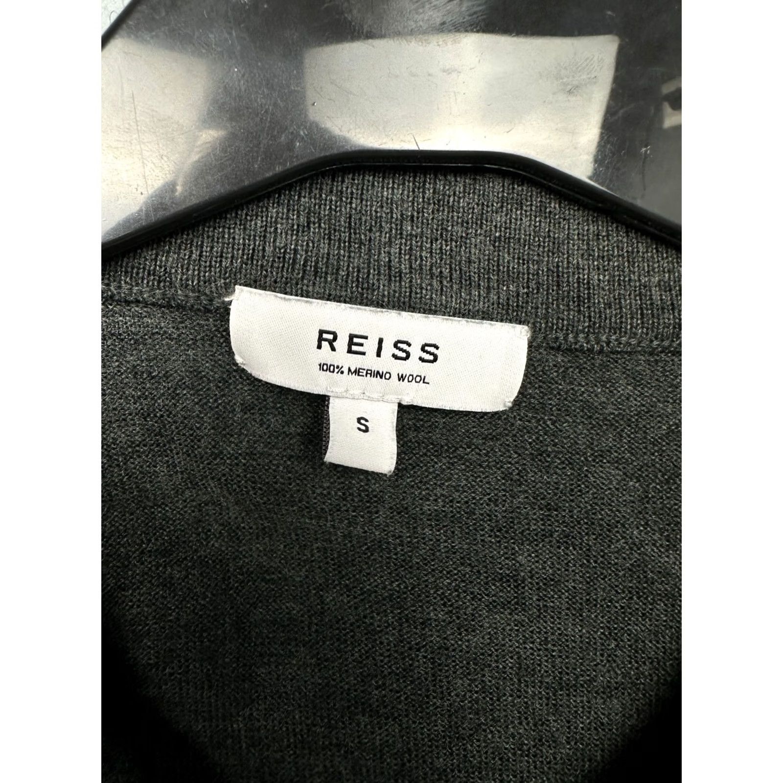 Reiss Reiss Sweater Nike Shirt Merino Wool 1/4 Zip Gray Size S Mens Pullover 1/4 Zip Wool Pattern Solid Size US S / EU 44-46 / 1 - 3 Thumbnail
