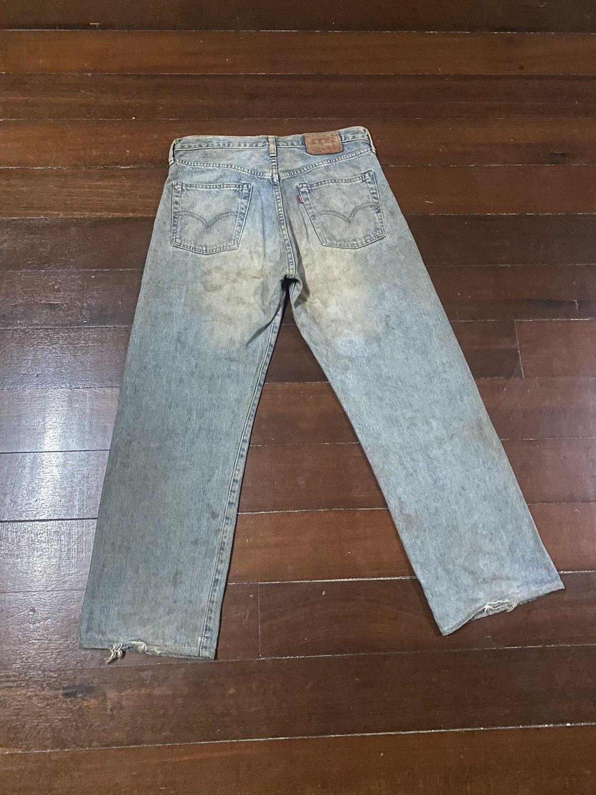 Levi's Vintage Levi’s 503B XX Big E lvc Redline Distressed 34X29 Size US 34 / EU 50 - 12 Thumbnail