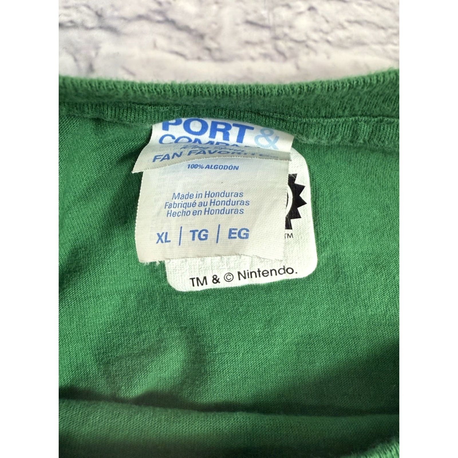 Nintendo Super Mario Bros Since 85’ T-Shirt Men’s XL Green Nintendo Official EUC Size US XL / EU 56 / 4 - 3 Thumbnail