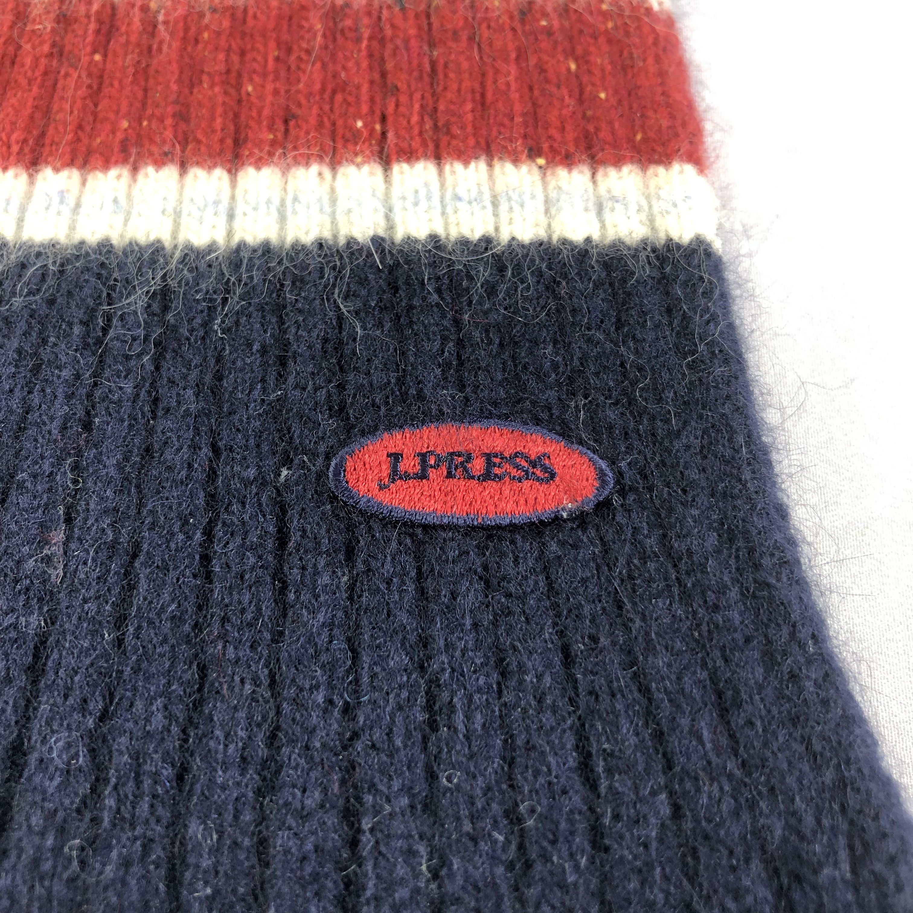 J. Press J. Press Pleated Wool Scarf Muffler V1533 Size ONE SIZE - 4 Thumbnail