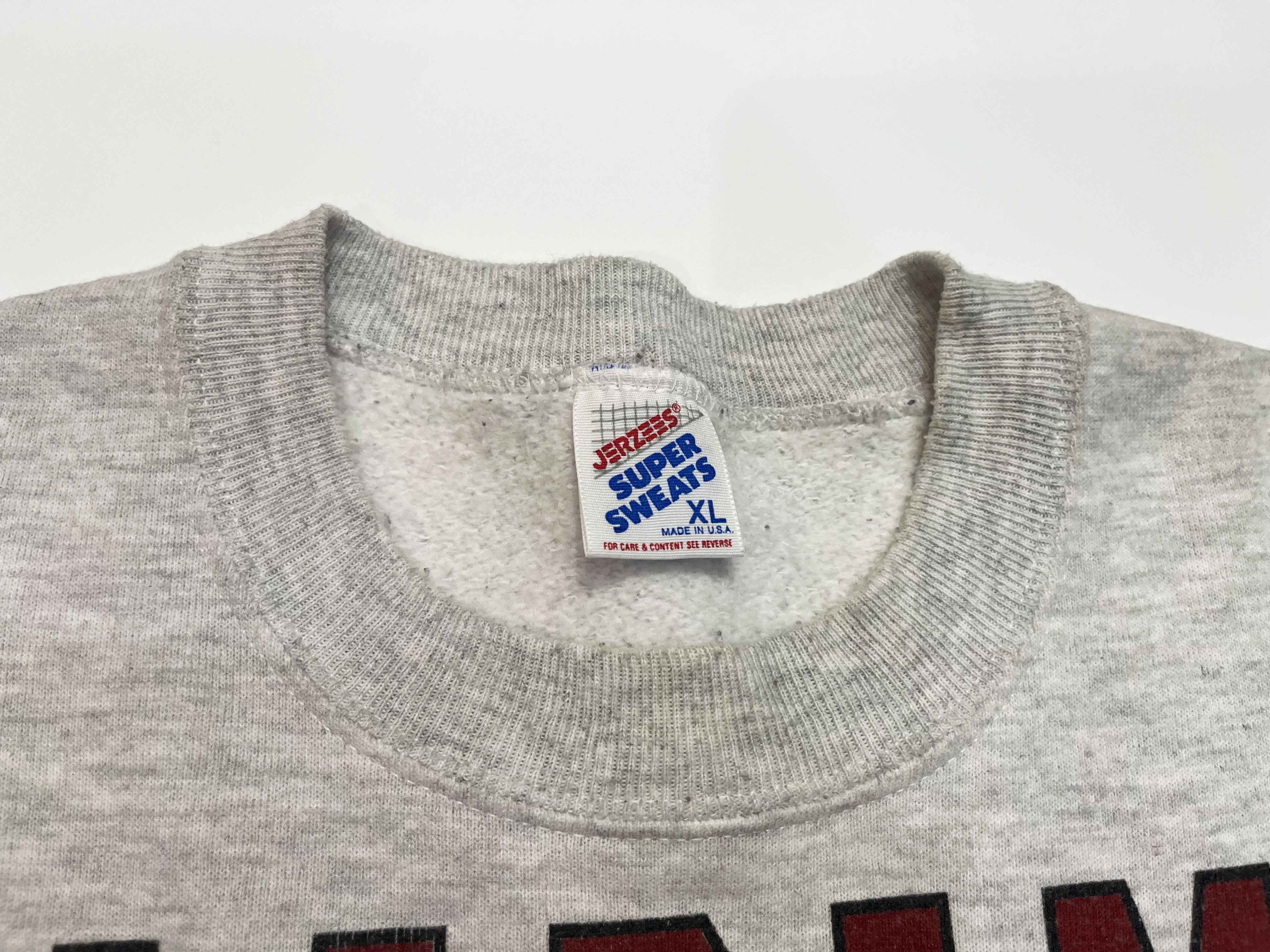 Jerzees Vintage Jerzees Alabama Crimson Tide Crewneck Sweatshirt Size US XL / EU 56 / 4 - 3 Thumbnail