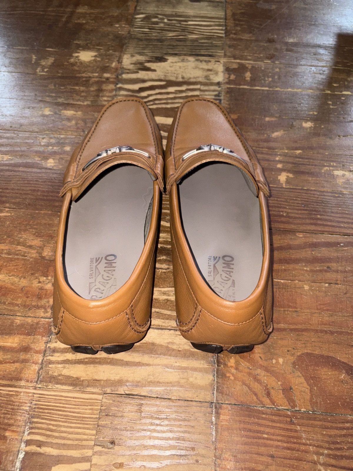 Salvatore Ferragamo Ferragamo Slip Ons Size US 10.5 / EU 43-44 - 1 Thumbnail