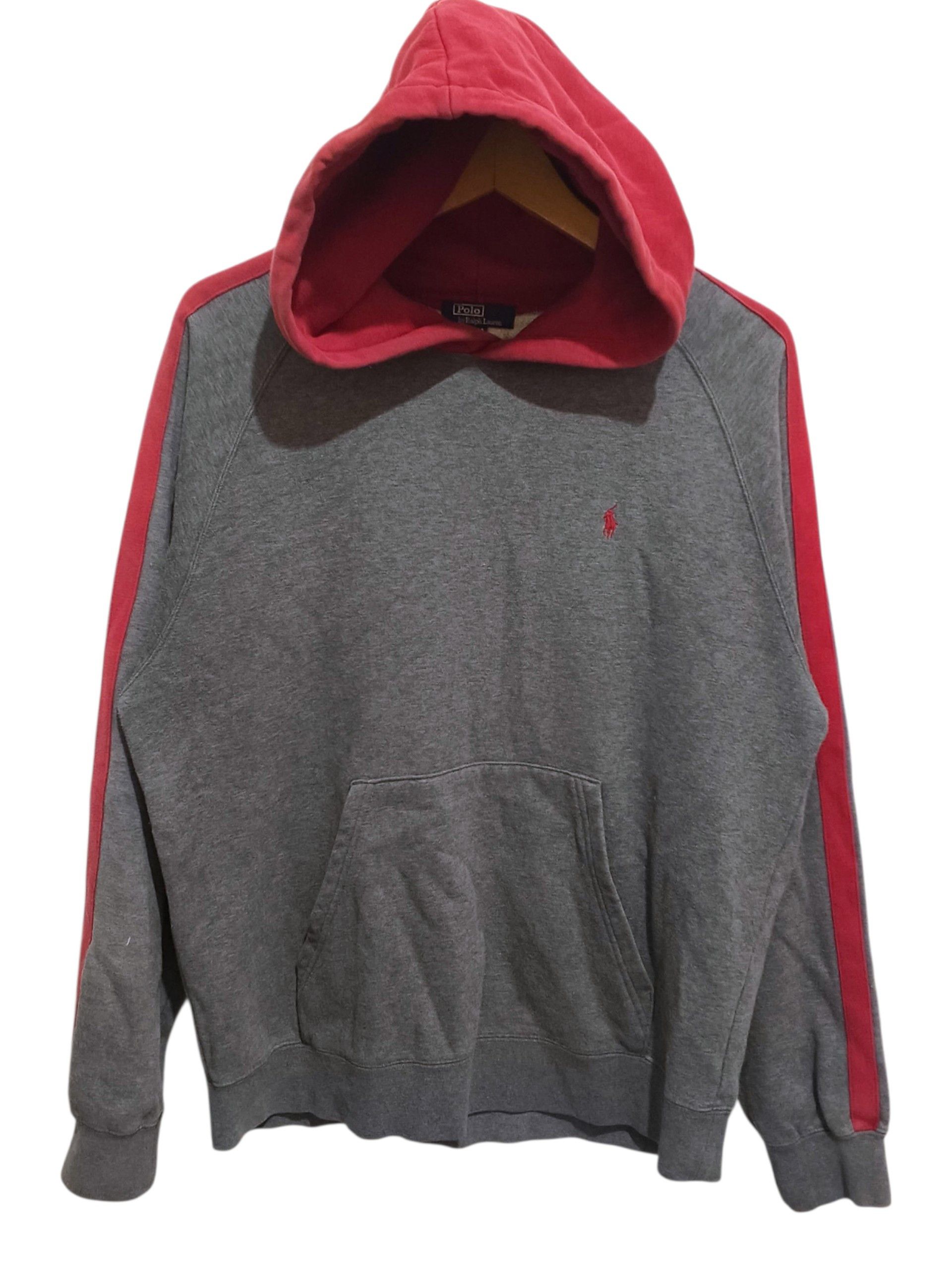 Polo Ralph Lauren 💥Vintage Polo Ralph Lauren two tone Hoodie Size US M / EU 48-50 / 2 - 1 Thumbnail