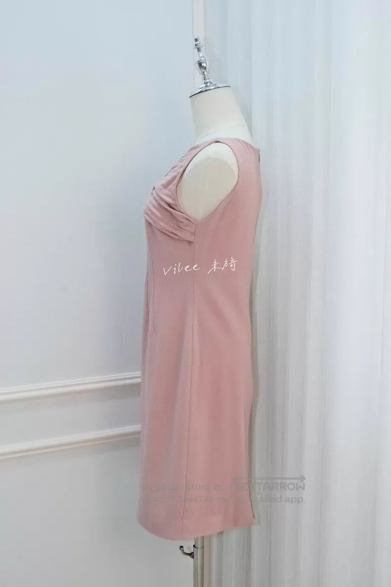 Valentino Valentino Pleated twisted sleeveless dress Size S / US 4 / IT 40 - 6 Thumbnail