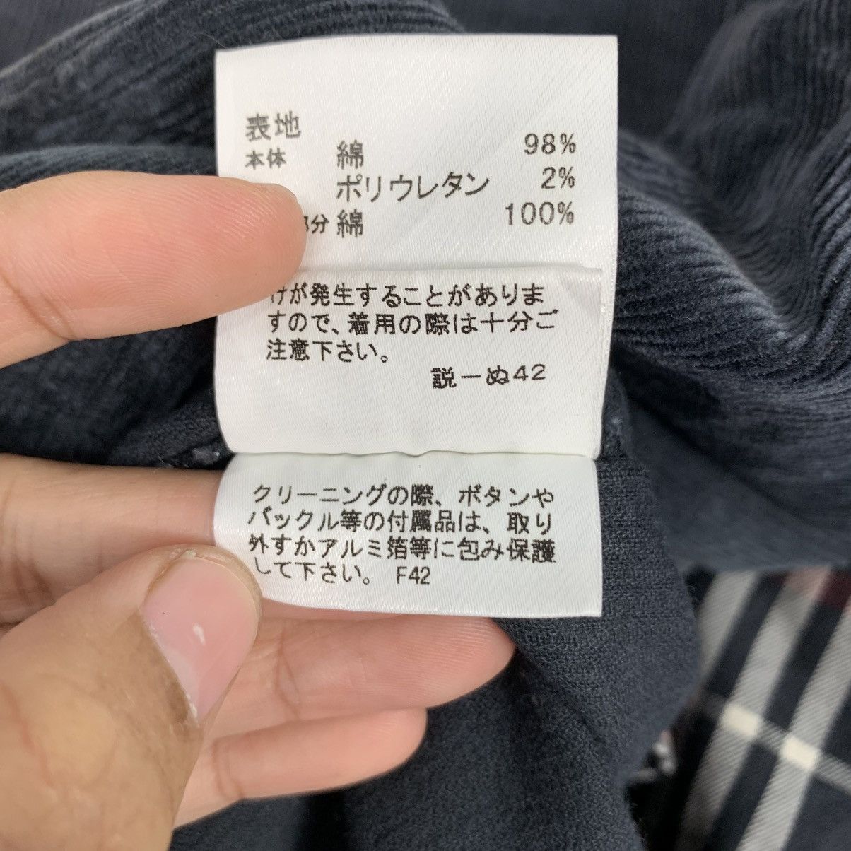 Burberry ☀️Burberry London Blue Label corduroy jacket Size US S / EU 44-46 / 1 - 17 Thumbnail
